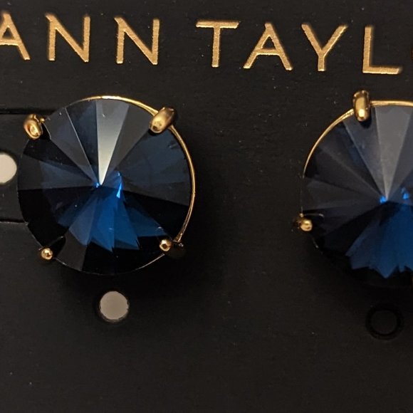 Ann Taylor Crystal Stud Earrings - Picture 5 of 5